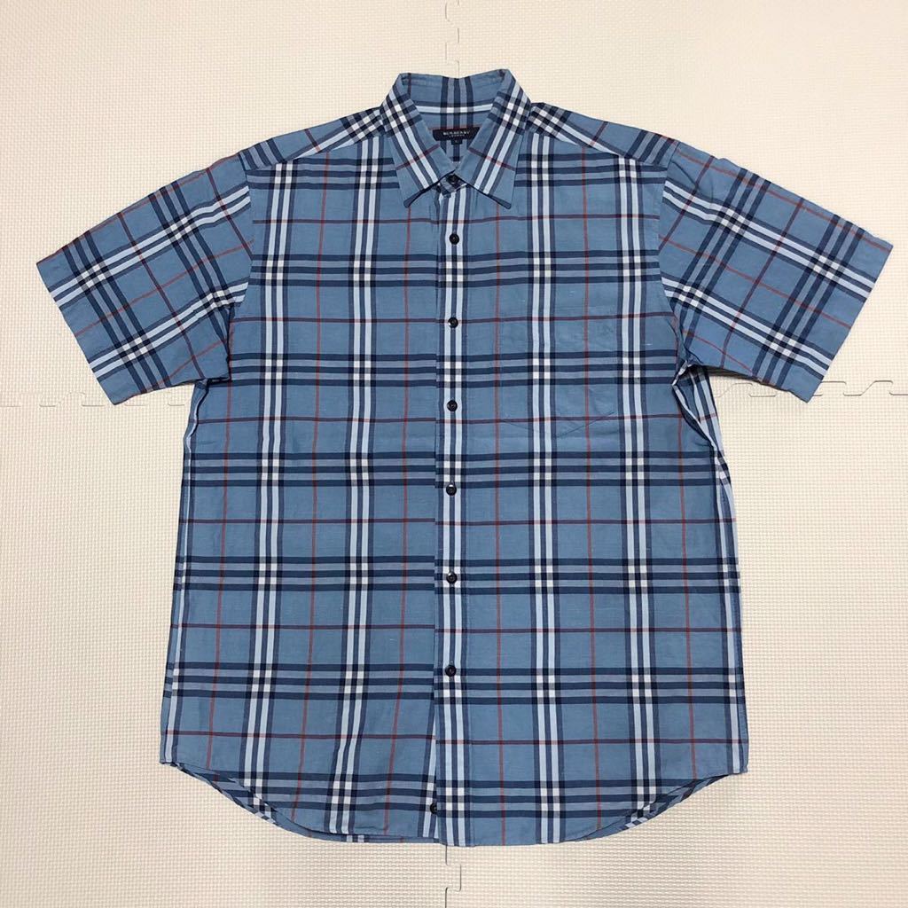 【ご予約品】 ロンドン バーバリー LONDON BURBERRY リネン L 半袖シャツ 半袖シャツ 【ご予約品】 ロンドン バーバリー LONDON BURBERRY リネン L 半袖シャツ 半袖シャツ