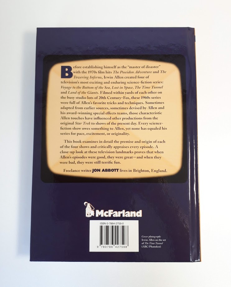  foreign book not yet read book@ hard cover a- wing *a Len direction Irwin Allen Television Productions 1964-1970: A Critical History