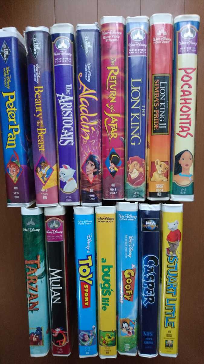 ヤフオク 希少品 ディズニー Vhs 現地購入品 美女と野