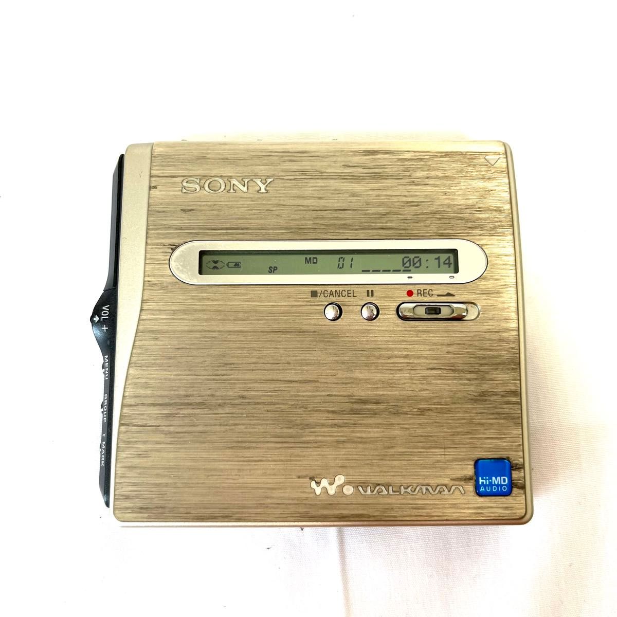 美品】ソニー SONY MD WALKMAN MZ-NH1 ポータブルMDプレーヤー 美品】ソニー SONY MD WALKMAN MZ-NH1 ポータブルMDプレーヤー