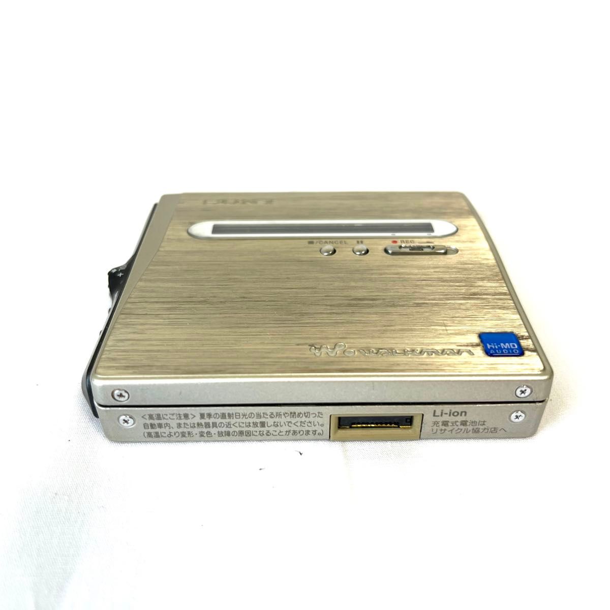 美品】ソニー SONY MD WALKMAN MZ-NH1 ポータブルMDプレーヤー 美品】ソニー SONY MD WALKMAN MZ-NH1 ポータブルMDプレーヤー