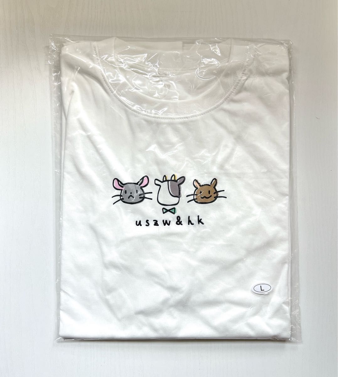 【新品未開封】牛沢 手描きデザインTシャツ 白 M TOP4 牛沢 手描きデザインTシャツ 白 L【新品未開封】|Yahoo
