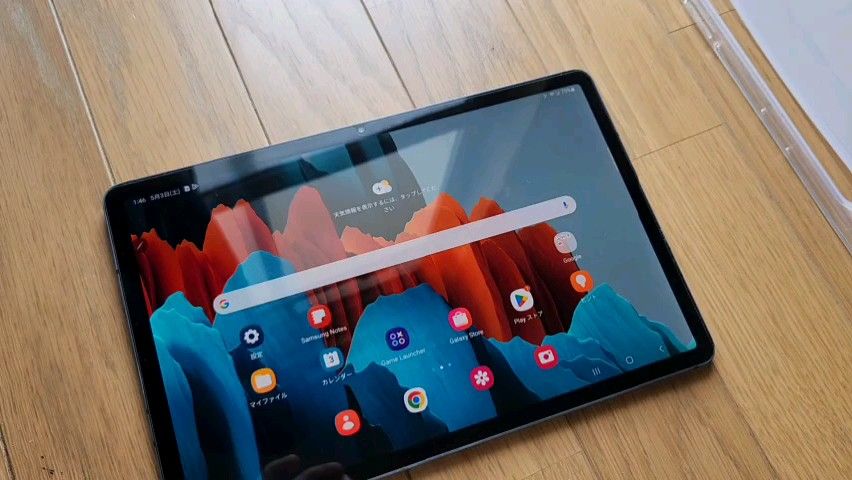 Galaxy Tab s7 5G sm-t878u 美品 cellar sim free 純正Sぺン付き