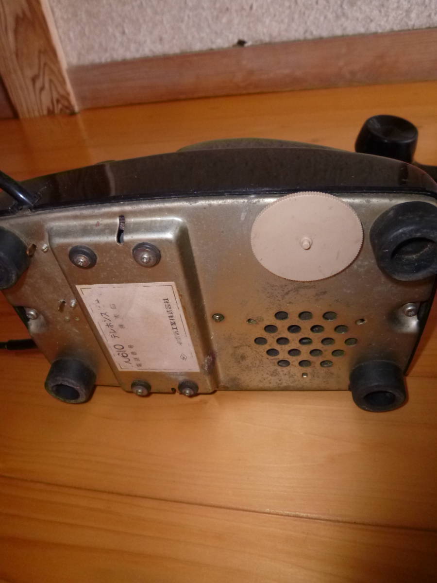  black telephone stand attaching 610 retro 