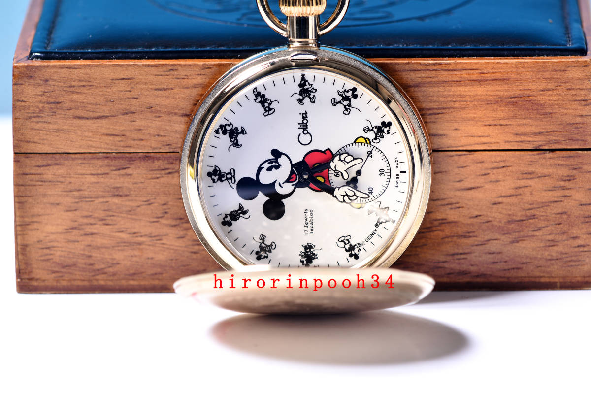  быстрое решение ценный Colibri пирог I Mickey Mouse механический завод 17 камень PW часы SWISS ограниченный товар 