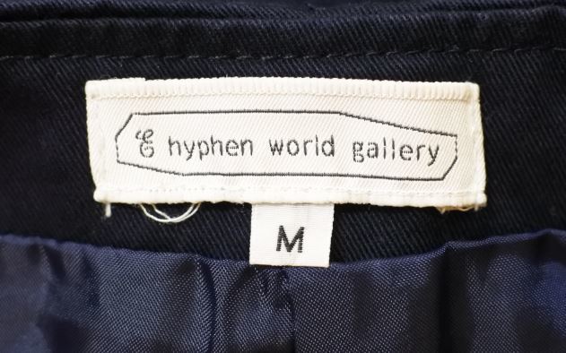 E hyphen world gallery イーハイフンワールドギャラリー ショートパンツ ボトムス 夏♪ ネイビー Mサイズ ymdnrk k②h0518_画像4