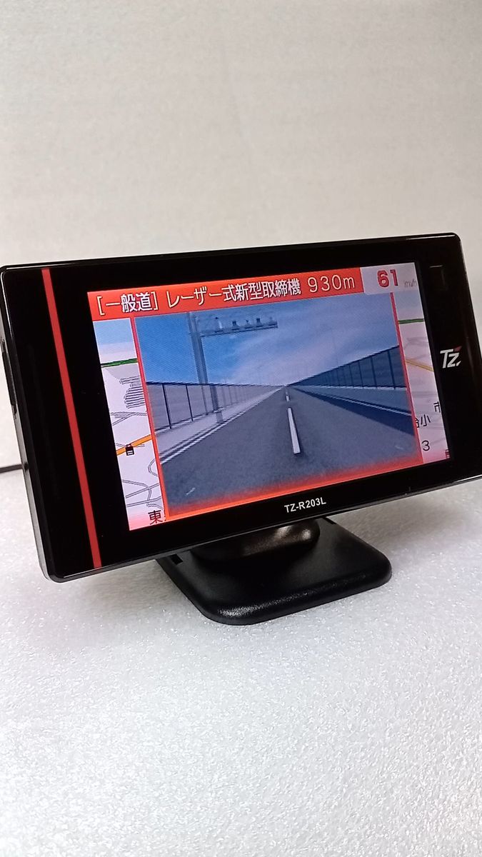 セルスターGPSレーダー レーザー探知機 TZ-R203L 無線ラン Wi-Fi LEDイルミネーション 最速・広角レーザー受信
