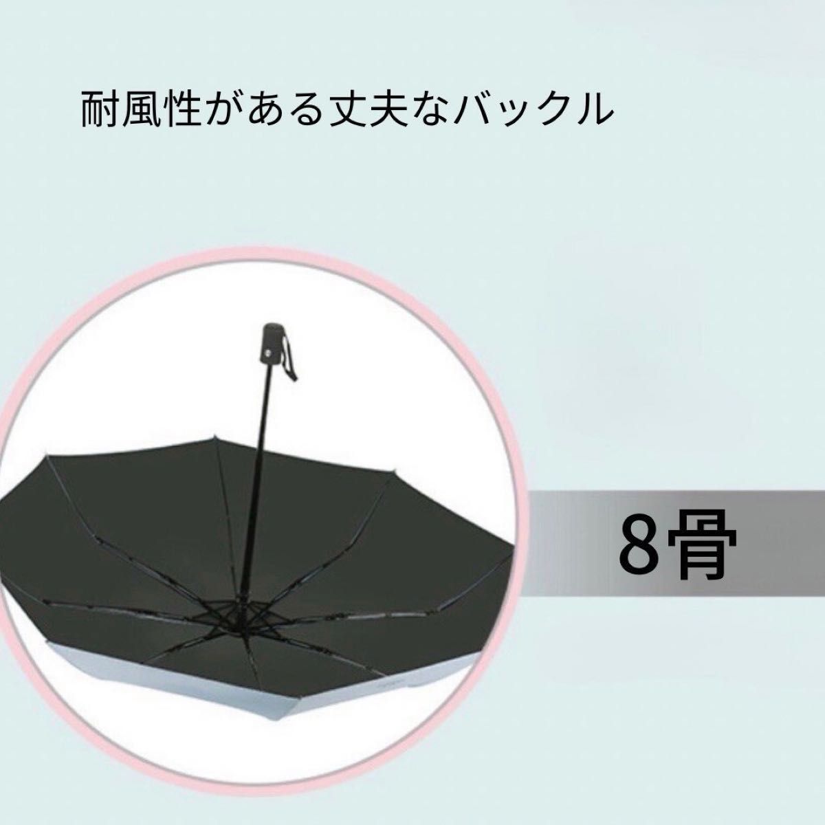 日傘 折り畳み傘 メンズ グリーン 緑 雨傘 傘 UVカット 自動開閉 晴雨兼用 遮光 撥水 アウトドア キャンプ　レジャー 梅雨