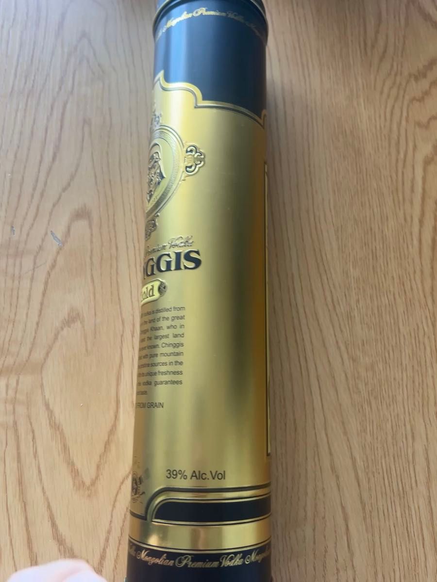 【未開封・稀少品】CHINGGIS GOLD Vodka 0.5L