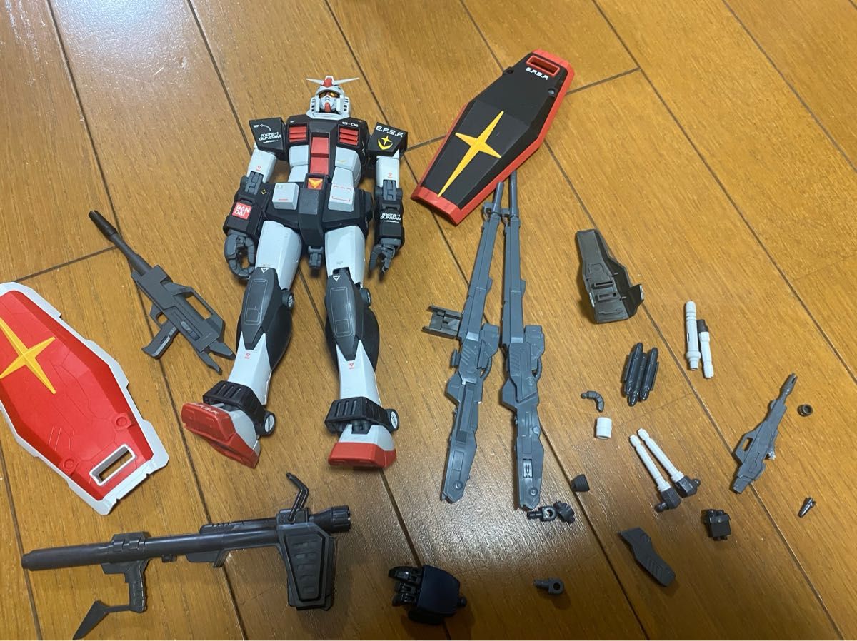 mg プロトタイプガンダム ガンプラ ジャンク ガンダム バンダイ おまけ 武器 mg プロトタイプガンダム ガンプラ ジャンク ガンダム バンダイ