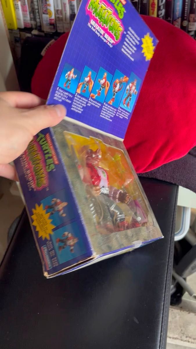ミュータントタートルズ ビーバップ タカラ playmates フィギュア