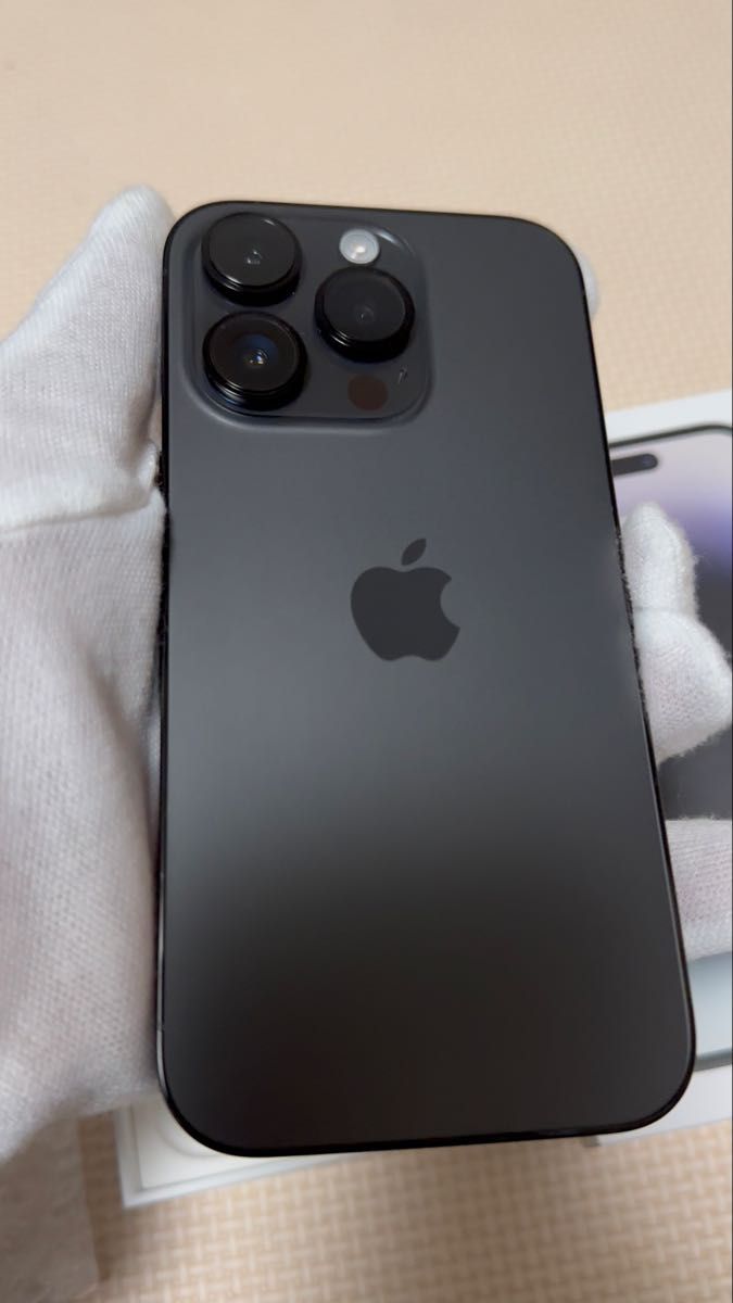 未使用近い iPhone 14 Pro 128GB スペースブラック おまけ付き 発送スピード早い