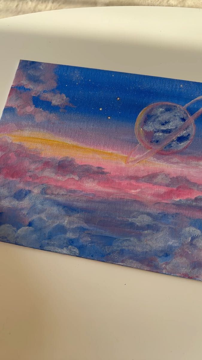 空 抽象画