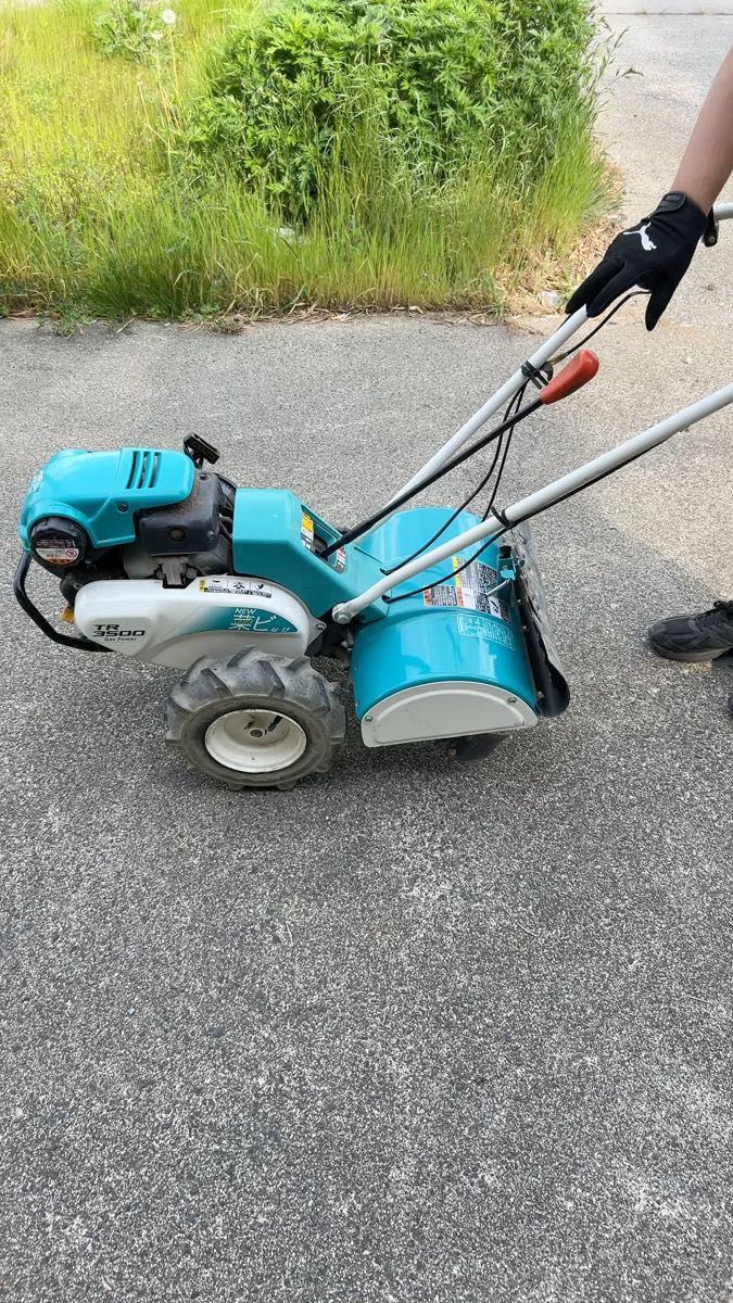 クボタ TR3500 GAS Power カセットガス式 耕運機 家庭菜園 畝立て