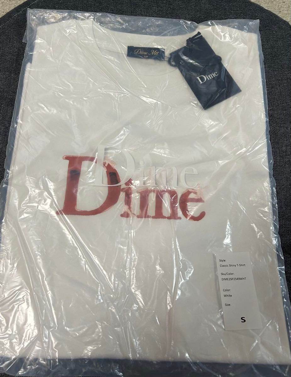 【新品未使用タグ付き】DIME Tシャツ Sサイズ 未使用未開封 Dime メタリック Tシャツ Sサイズ|Yahoo!フリマ