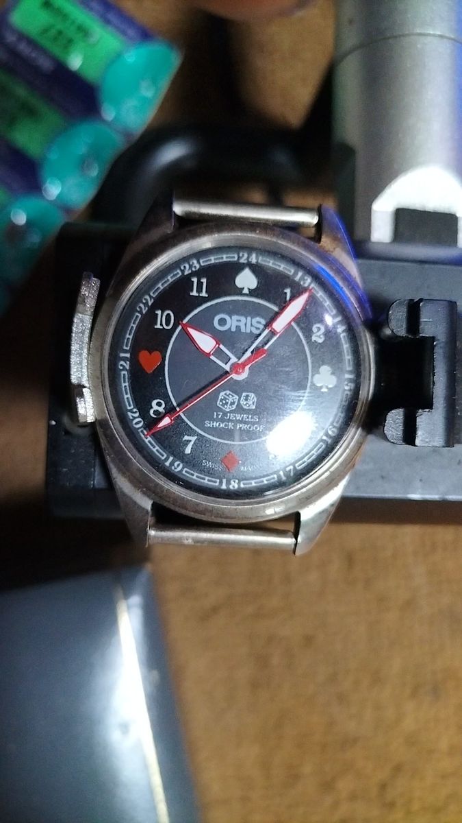 ORIS 腕時計 トランプデザイン ヴィンテージ可動品