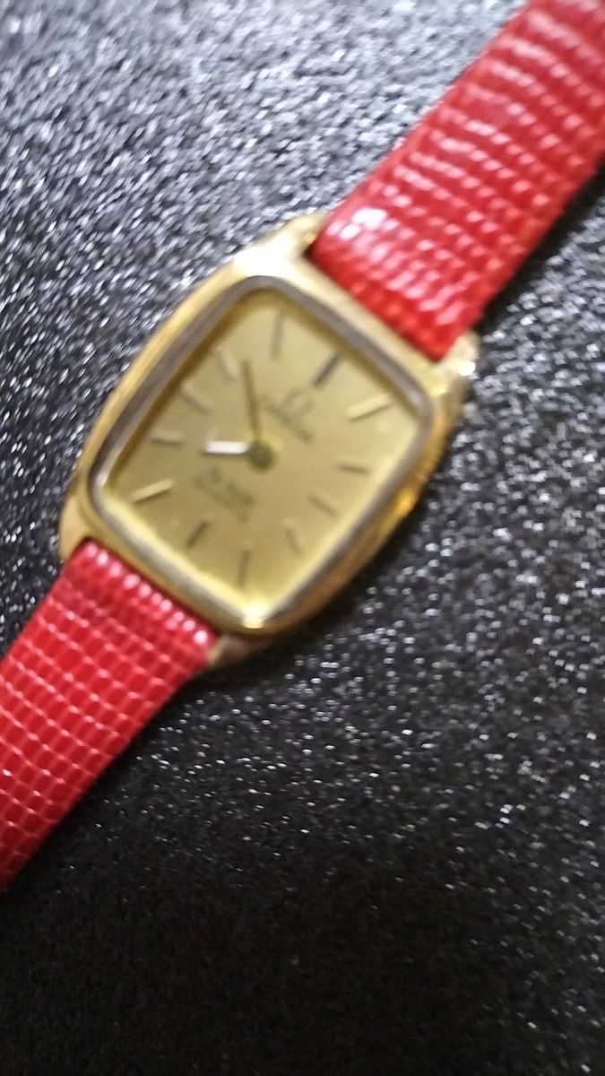 OMEGA De Ville クォーツ腕時計 ゴールド オメガ OMEGA 稼働 クオーツ デビル 腕時計 QZ DEVILLE