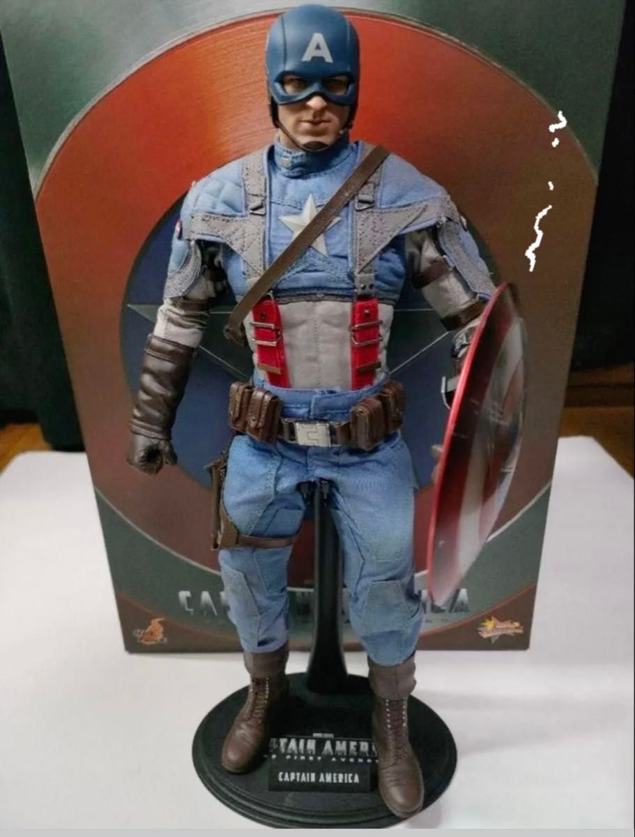 【ホットトイズ・キャプテンアメリカ】ファ-ストアベンジャー・1/6 スケール・フィギュア