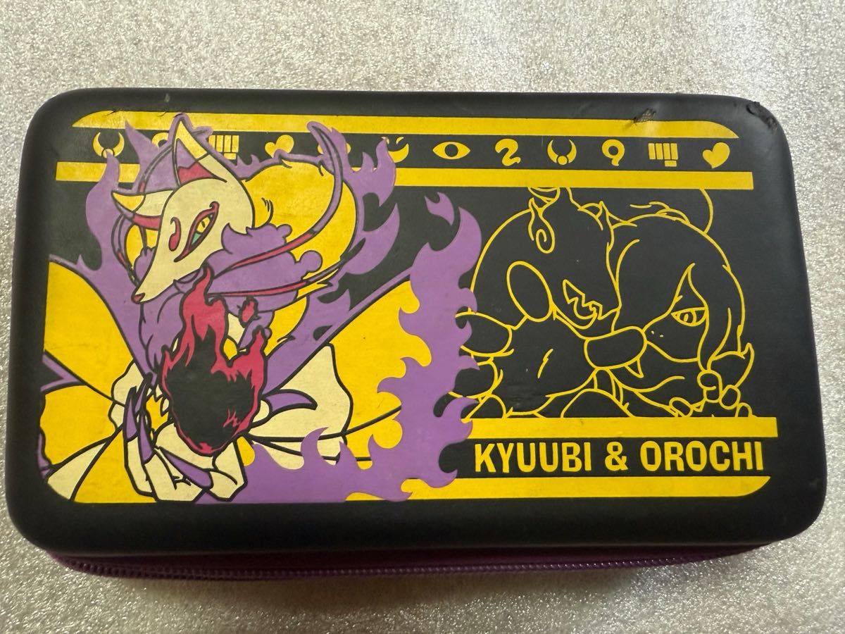ぺ*る様 妖怪ウォッチシリーズ 3DSソフト ケース付き Nintendo 3DS LL ケース 妖怪ウォッチ 収納 ポーチKYUUBI&OROCHI