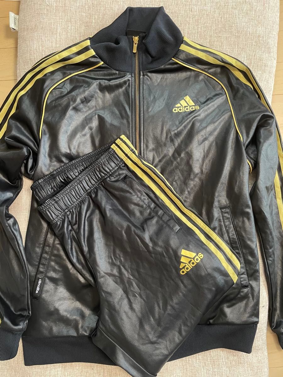 超特価SALE開催! Lサイズ アディダス ジャージ セットアップ adidas 黒 金|Yahoo アディダス