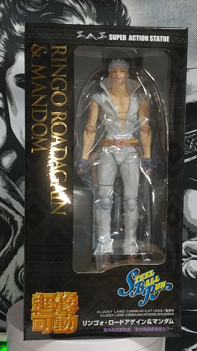 超像可動 ジョジョ リンゴォ・ロードアゲイン&マンダム WF2025