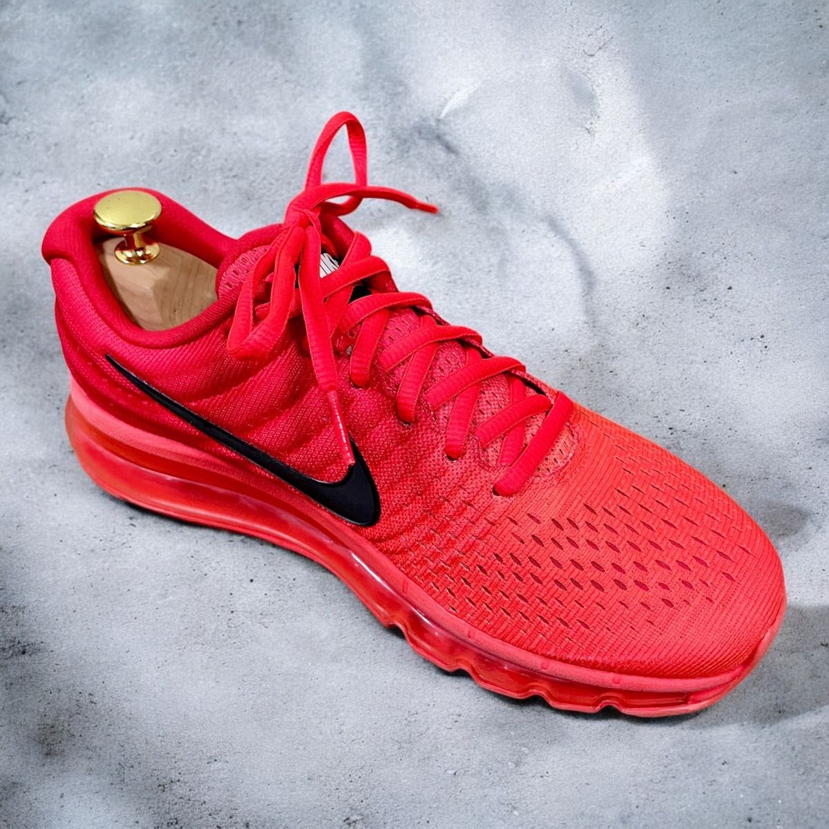 Nike Air Max 2017 Bright Crimson エア マックス クリムゾン 希少・美品】NIKE AIR MAX 2017 Bright Crimson ナイキ エア
