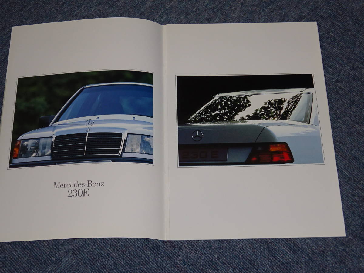 # Mercedes Benz Medium-class 230E 260E 300D 300E catalog # Japanese edition "Yanase" 