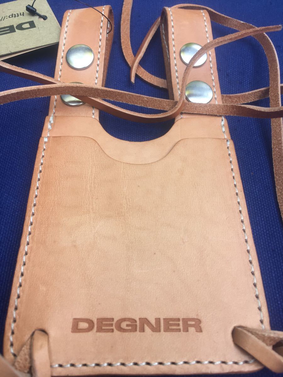 Degner デグナー　カードケース　新品未使用　値札付き　定価5040円　バイク　単車　ツーリング