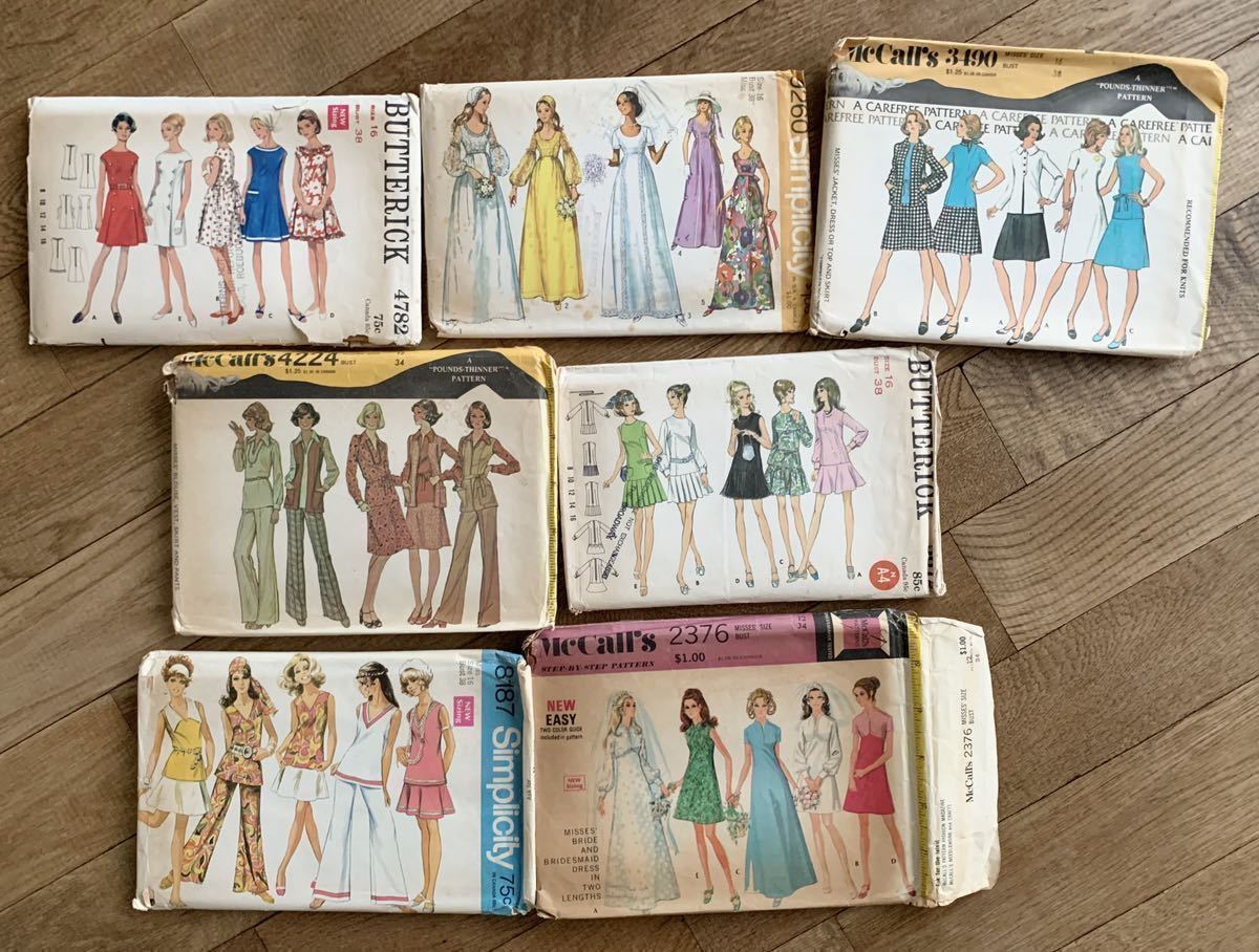 70s NY発 シンプリシティ 輸入 型紙 ヴィンテージ オリジナル 70s NY発 シンプリシティ 輸入 型紙 ヴィンテージ オリジナル