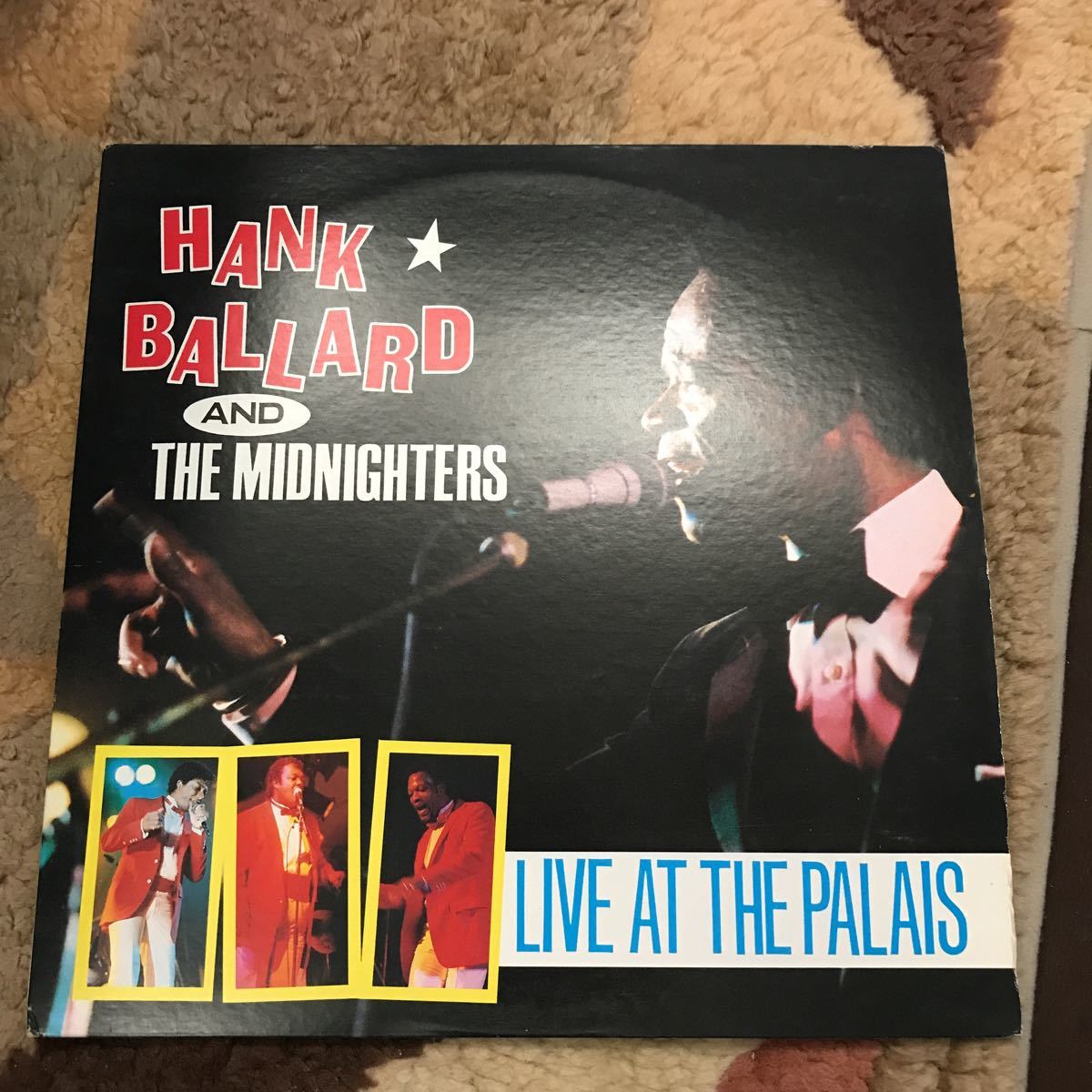 【中古レコード】HANK BALLARD AND THE MIDNIGHTERS ／LIVE AT THE PALAIS_画像1