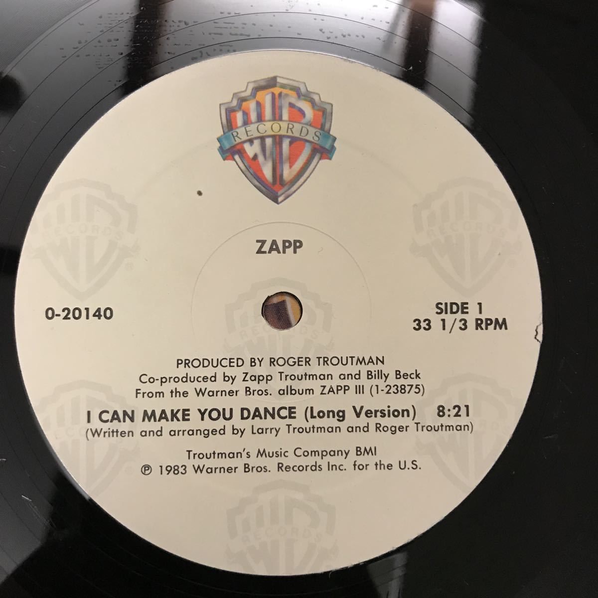 【中古レコード】Zapp I Can Make You Dance_画像4