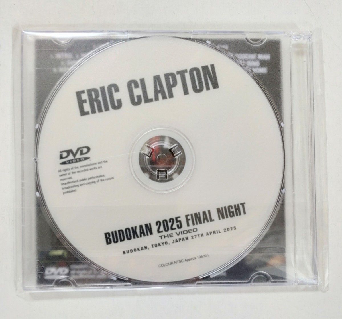 ERIC CLAPTON エリック・クラプトン BUDOKAN 2025 FINAL NIGHT ERIC CLAPTON エリック・クラプトン BUDOKAN 2025 FINAL NIGHT