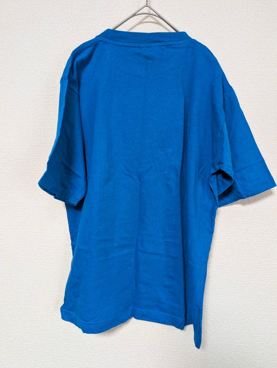 ラウンドワン 子供 青色 Tシャツ フリーサイズ　キッズ　　半袖　150〜160 Tシャツ プリントTシャツ