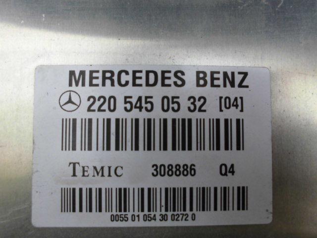  Benz W220 previous term S air suspension control module suspension control module 2205450532