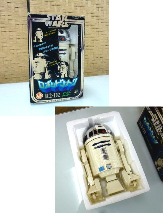 87%OFF!】 ジャンク 旧タカラ R2-D2 ロボットウォーク レトロ スター