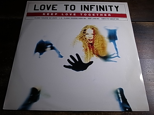 12'' LOVE TO INFINITY / KEEP LOVE TOGETHER_画像1