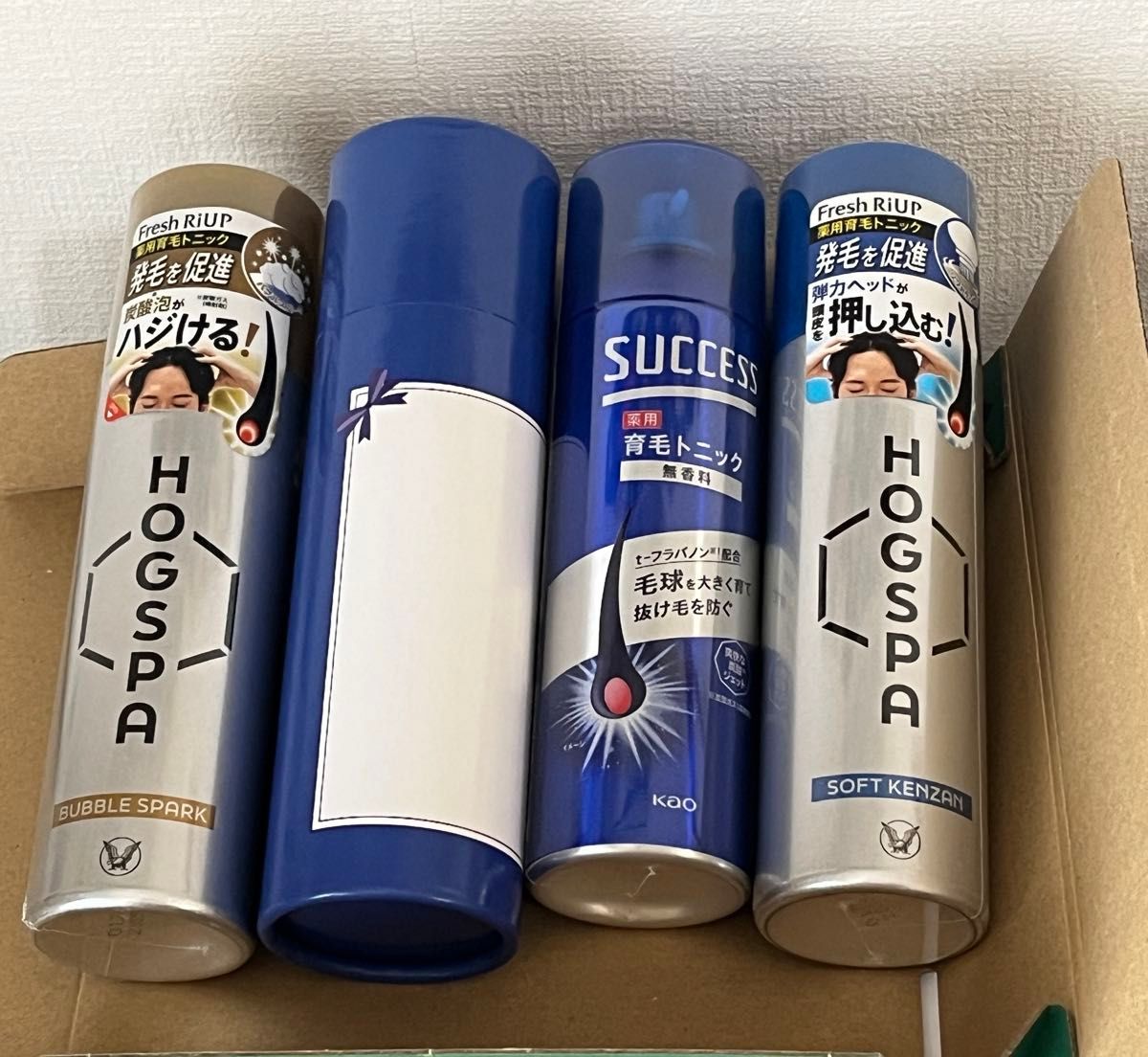 父の日 サクセス薬用育毛トニック プレゼントケース付き フレッシュリアップ ホグスパ HOGSPA スカルプケア 血行促進