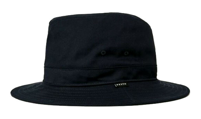 Brixton Ronson Quilted Short Brim Cotton Fedora ハット 帽子 ブリクストン_画像1