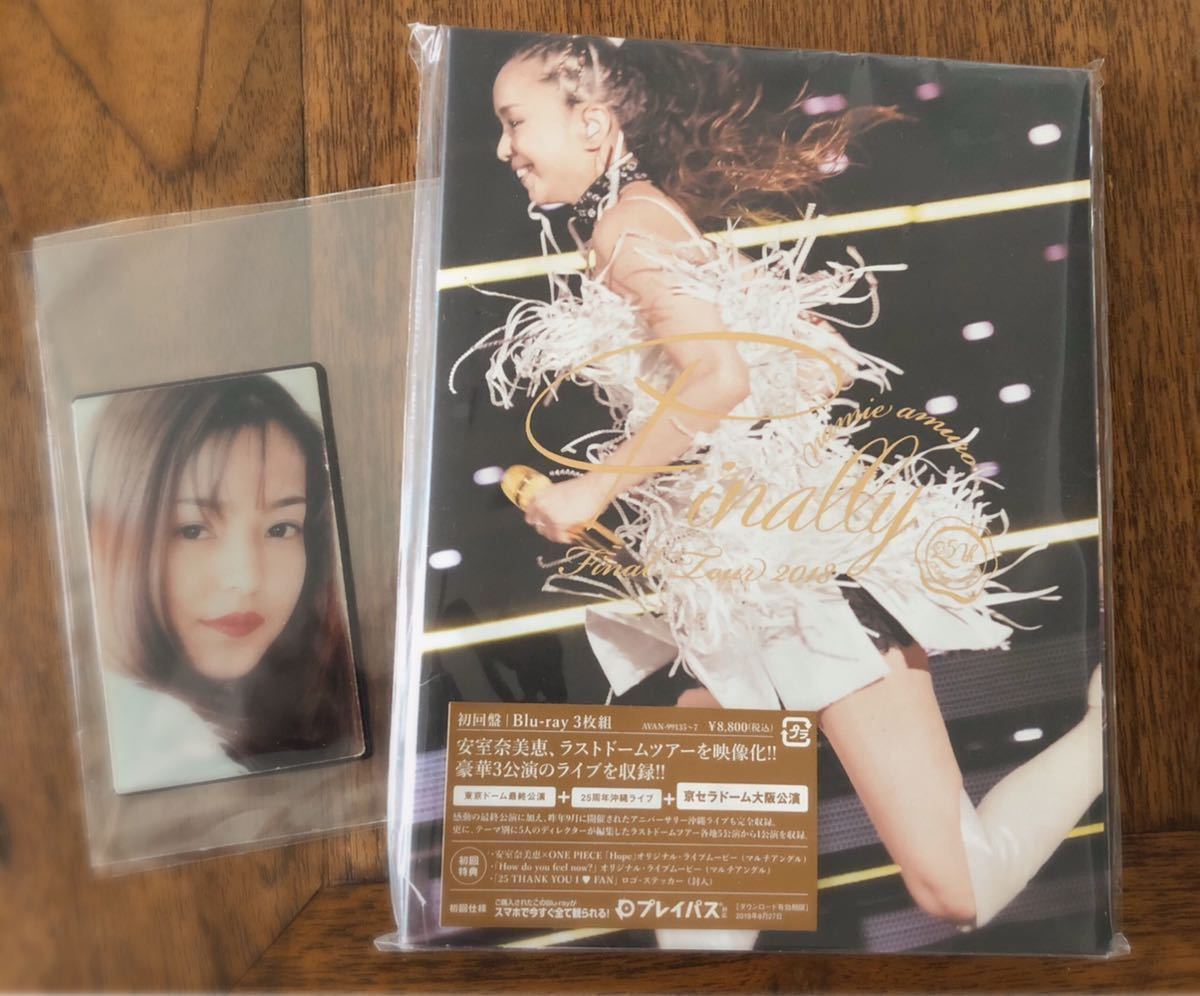  новый товар нераспечатанный * Amuro Namie namie amuro Final Tour 2018 ~Finally~ первое издание 3 листов комплект Blue-ray Blu-ray/ Osaka Dome * дополнение 