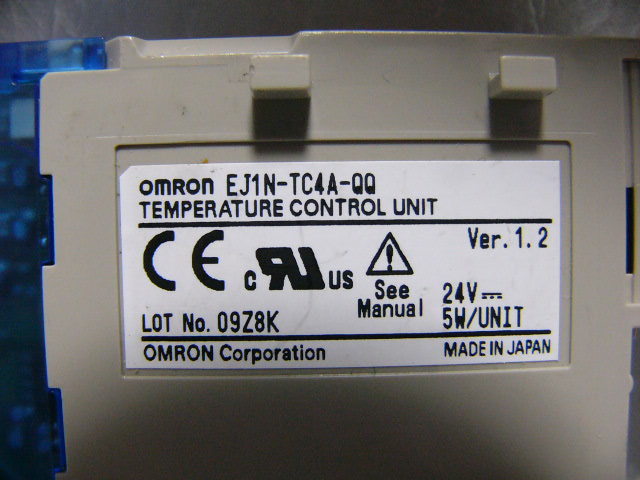 ★動作保証★ OMRON PLC EJ1N-TC4A-QQ　温度調節装置_画像2