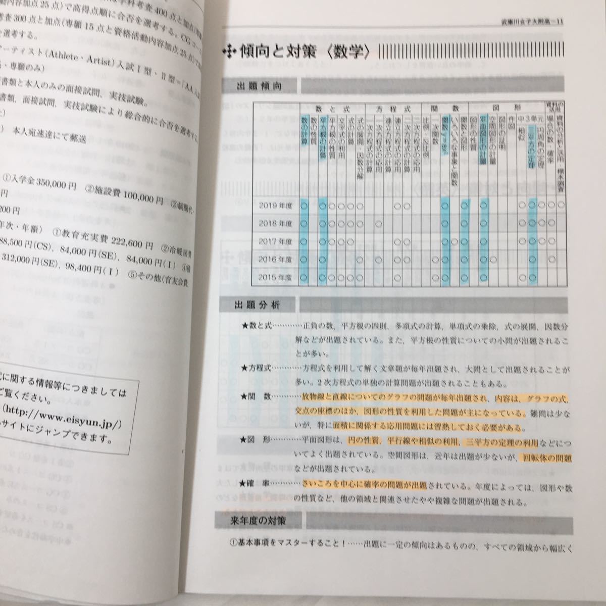 ★zaa-359★武庫川女子大学附属高等学校 2020年度受験用 赤本 122 (高校別入試対策シリーズ) (日本語) 単行本 2019/6/3