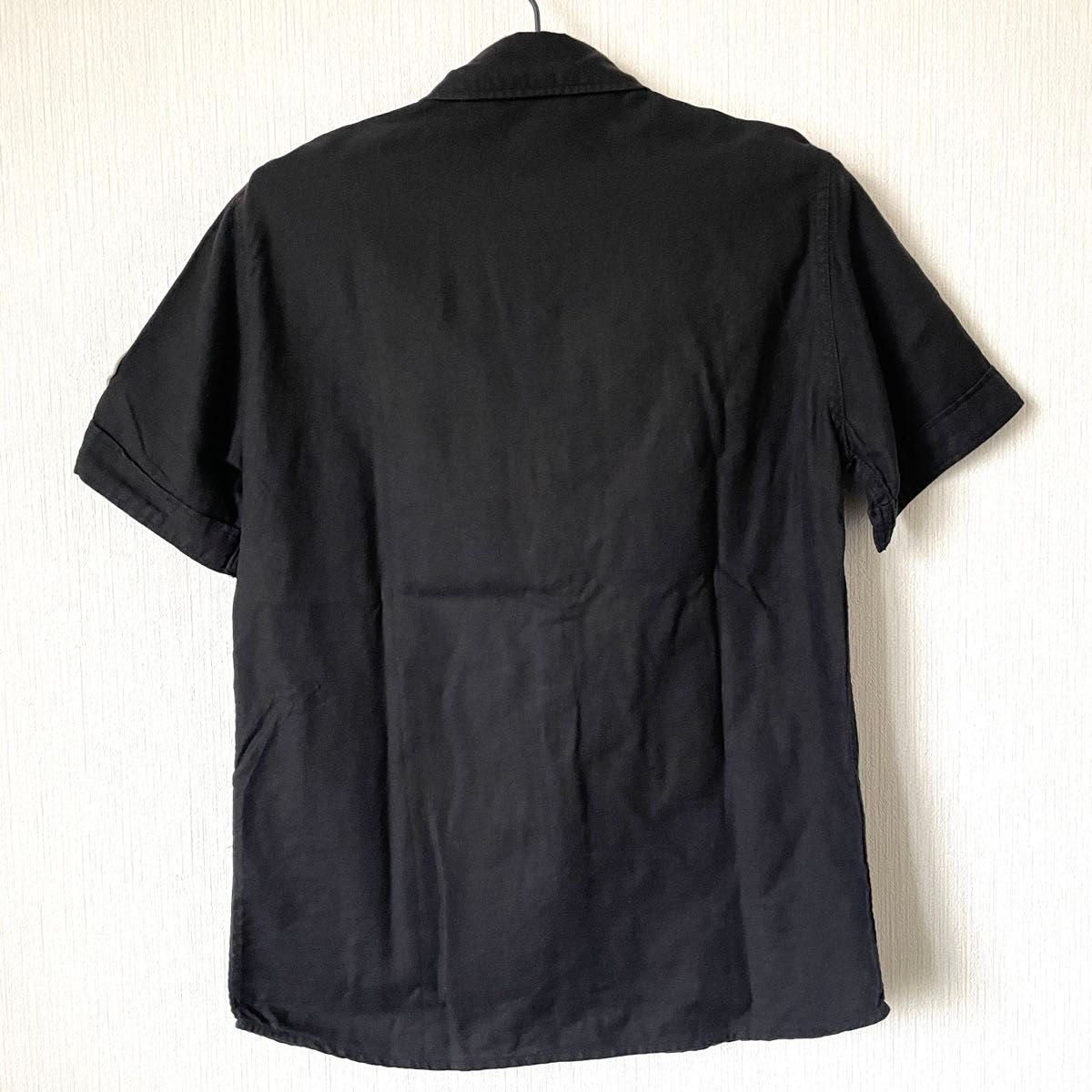 Hysteric Glamour 半袖Tシャツ 黒 HYSTERIC GLAMOUR】ヒステリックグラマー ワッペンシャツ 半袖
