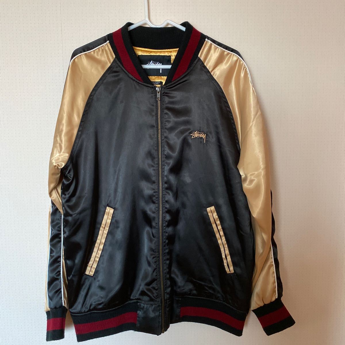 美品 stussy Souvenir Tour Jacket ステューシー スカジャン 美品 stussy Souvenir Tour Jacket ステューシー スカジャン