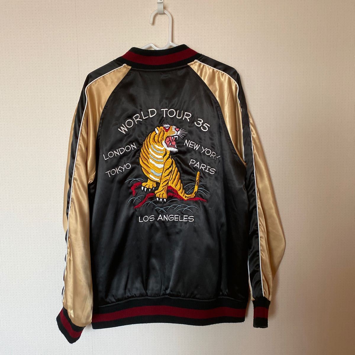 美品 stussy Souvenir Tour Jacket ステューシー スカジャン 美品 stussy Souvenir Tour Jacket ステューシー スカジャン