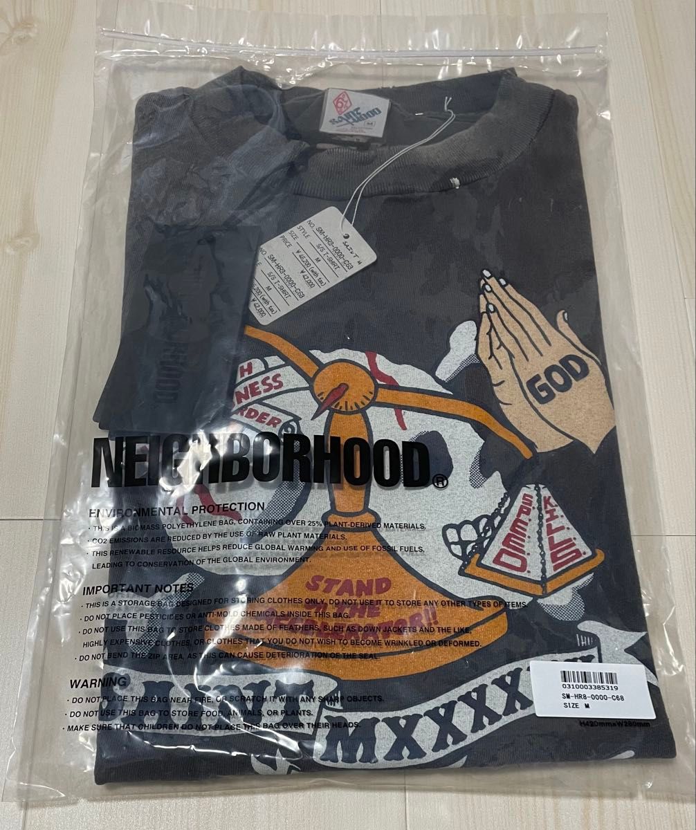 ☆完売必至☆ セントマイケル × NEIGHBORHOOD コラボ TEE PRAY 新品】 M セントマイケル Neighborhood コラボ Pray tee