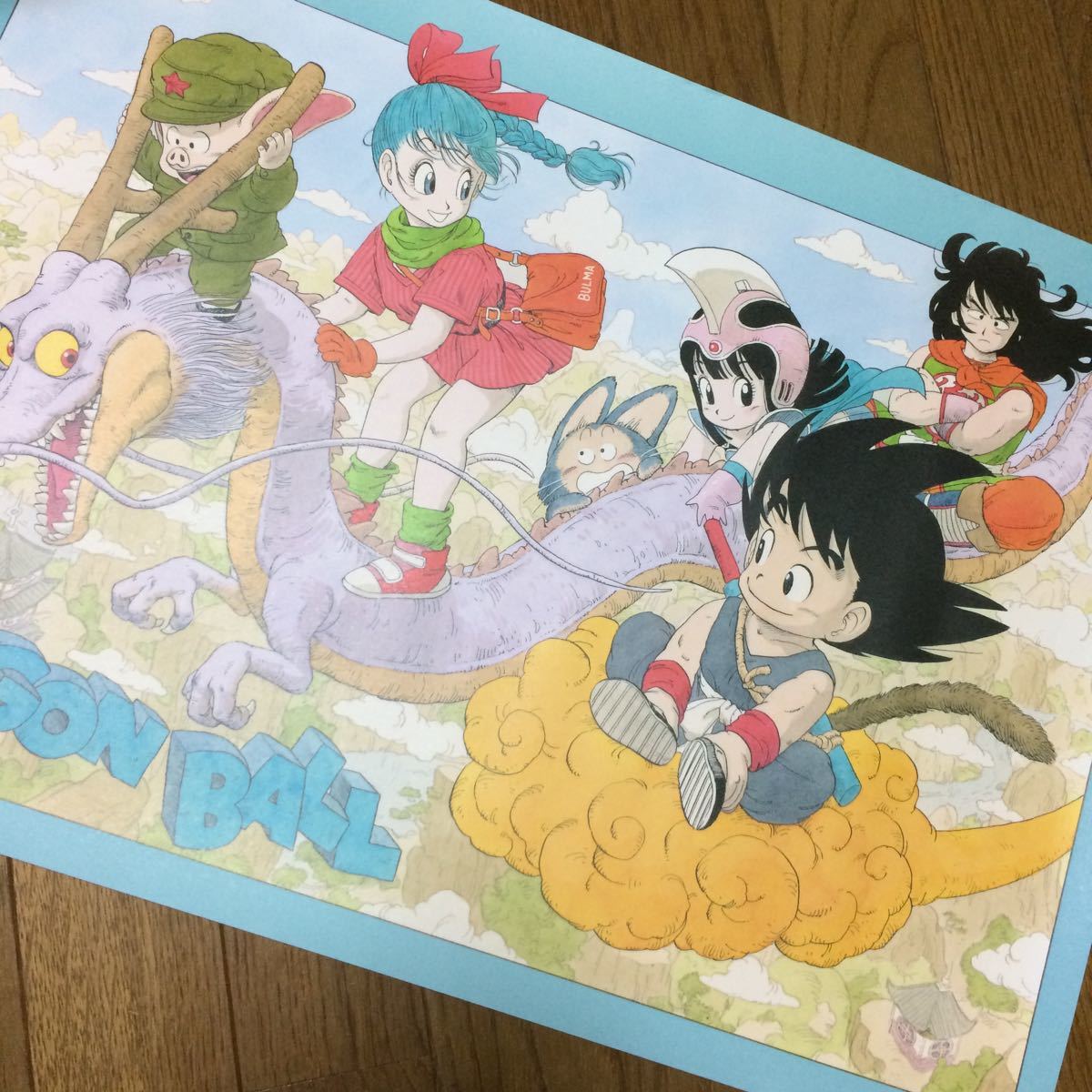 ドラゴンボール 原画 ポスター 原作 ジャンプ 公式 ジャンプフェスタ