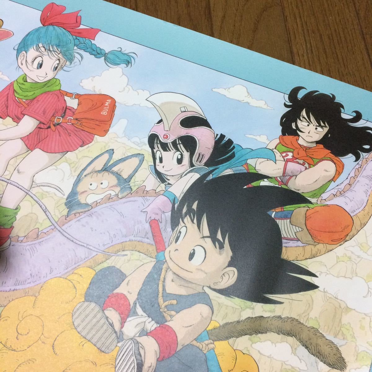 Paypayフリマ ドラゴンボール 原画 ポスター 原作 ジャンプ 公式 ジャンプフェスタ 鳥山明 バードスタジオ 集英社 孫悟空 ブルマ ヤムチャ 初期