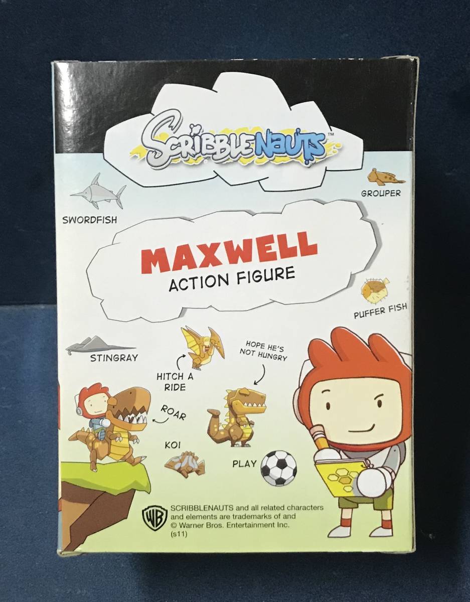 FUNKO ヒラメキパズル マックスウェルの不思議なノート ソフビ DS コナミ_画像3