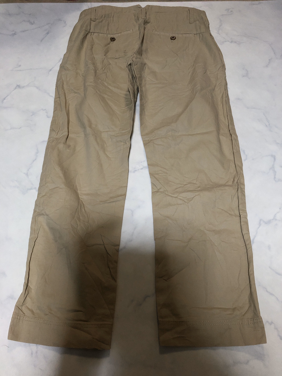 GAP Gap long pants S/865585 beige bottoms simple design put on footwear feeling is good 2 hip approximately 92 cm total height approximately 88cm[ outlet ]Q8