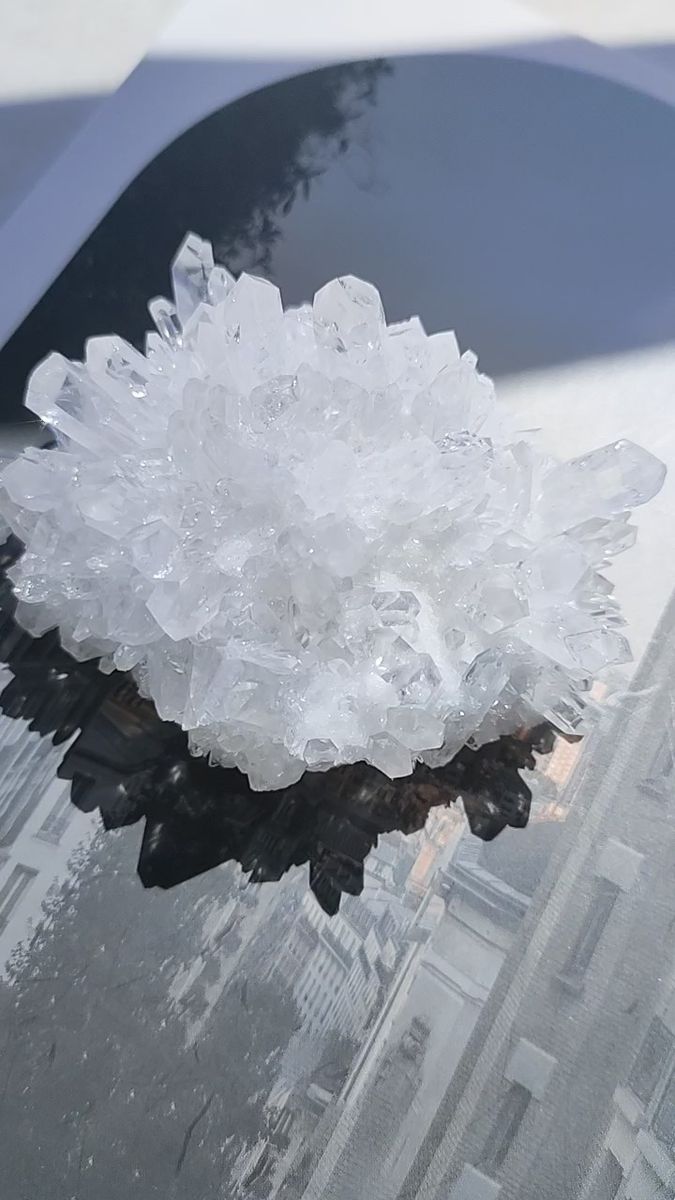 菊花水晶 クラスター 四川省産